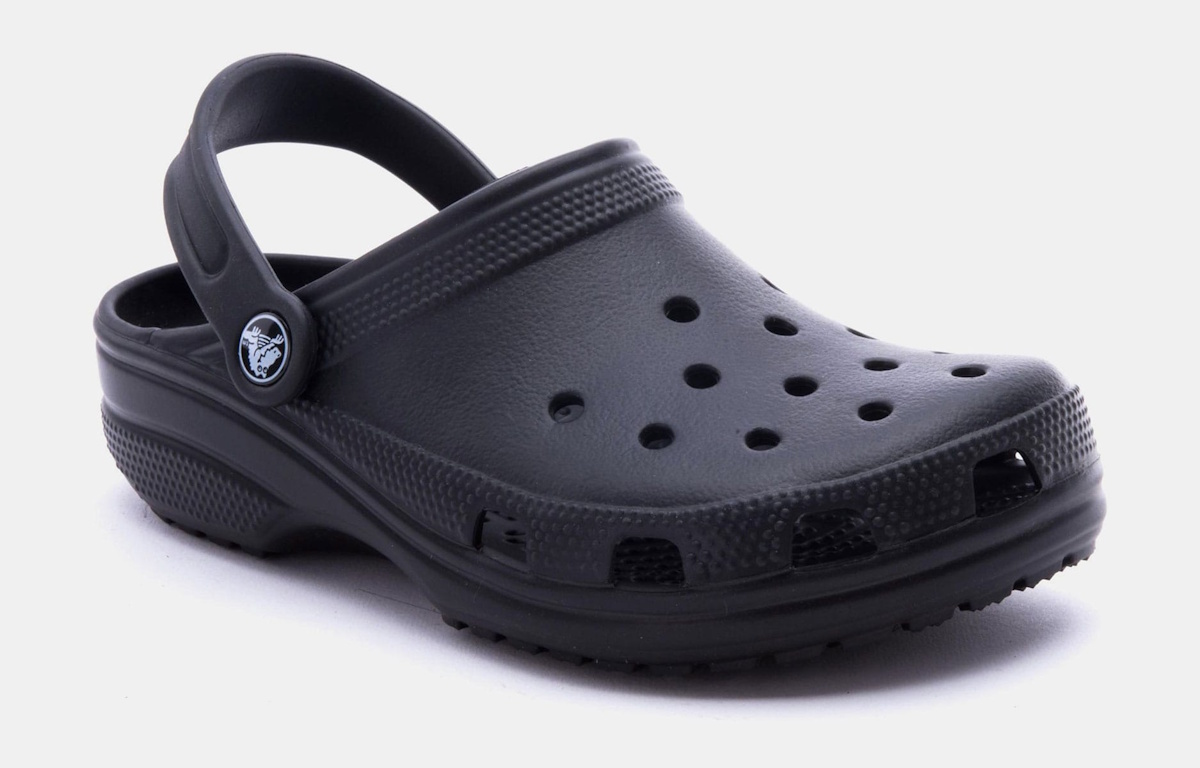 Comfortable Crocs footwear for workers who stand all day