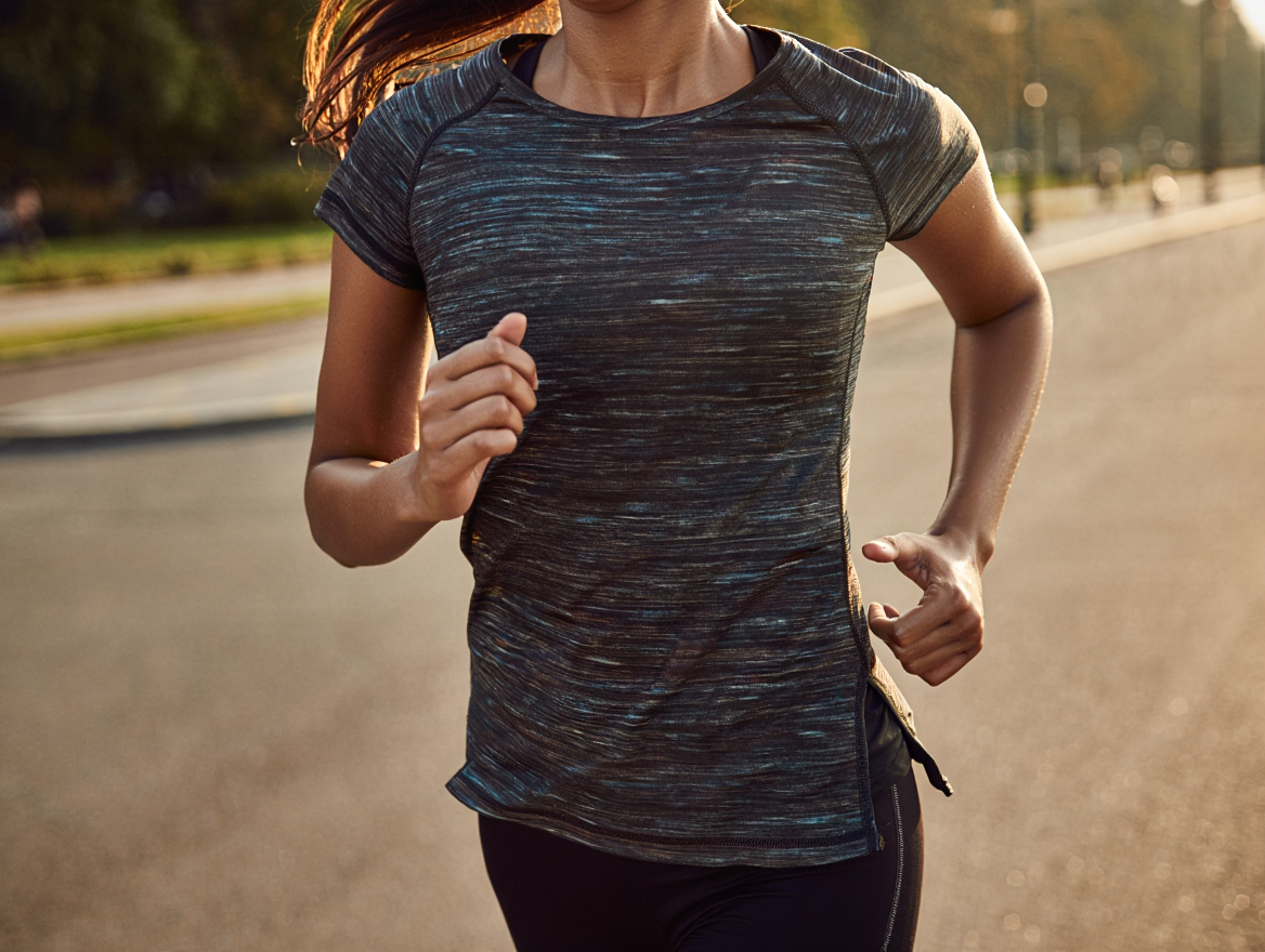 Quick-dry breathable training shirts for women