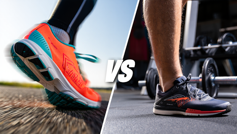Running Shoes vs Training Shoes